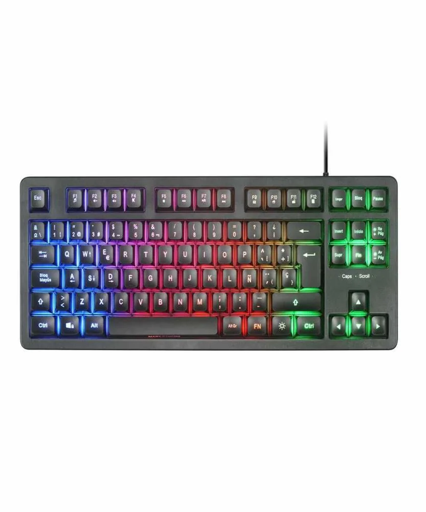 Teclado Mars Gaming Mk023 Tkl Frgb Preto 