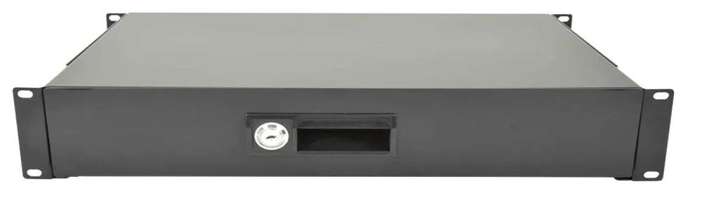 Gaveta de Rack com Fechadura de 19"