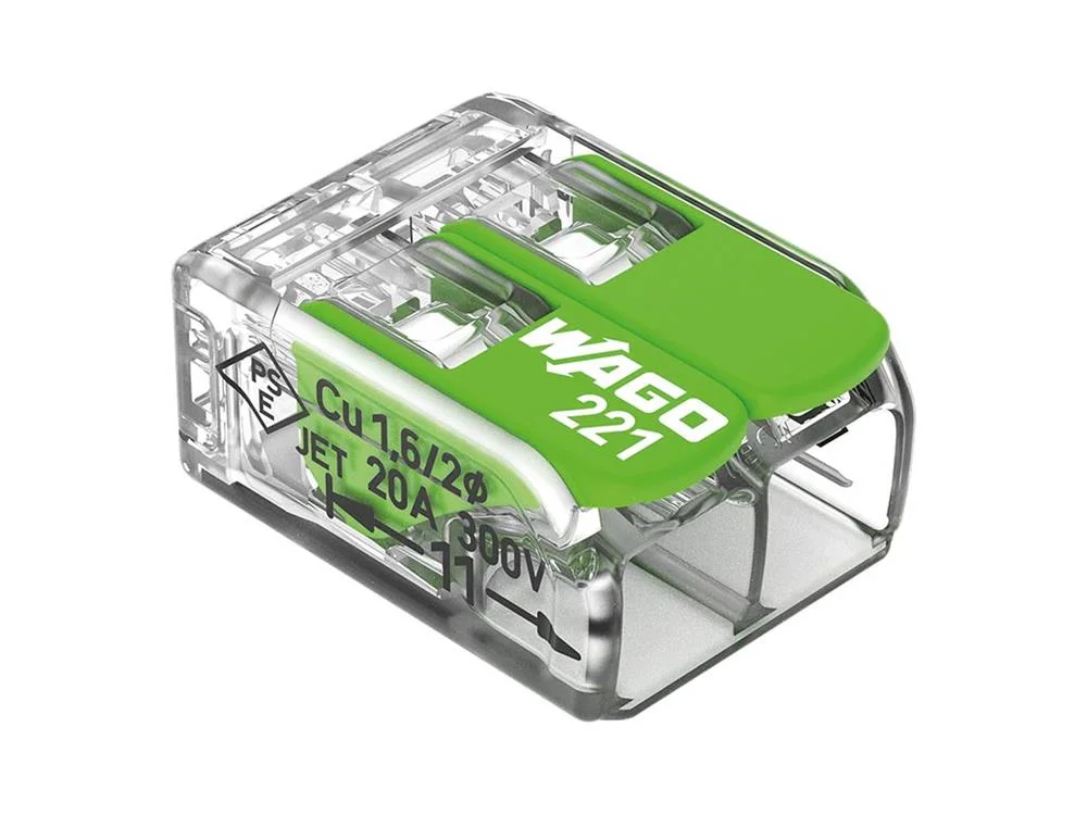Conector de Jun&ccedil;&atilde;o Compacto 2 X 0.2 - 4 Mm&sup2;