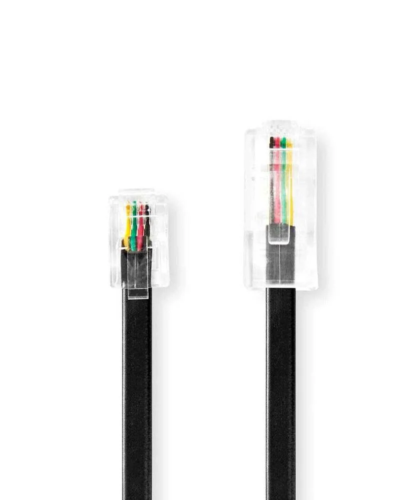 Cabo de Extens&atilde;o de Telecomunica&ccedil;&otilde;es Rj11 M