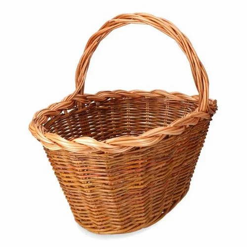 Cesto de verga 45x30x23cm altura con asa 39cm. &eacute; um acess&oacute;rio vers&aacute;til e encantador que combina a be