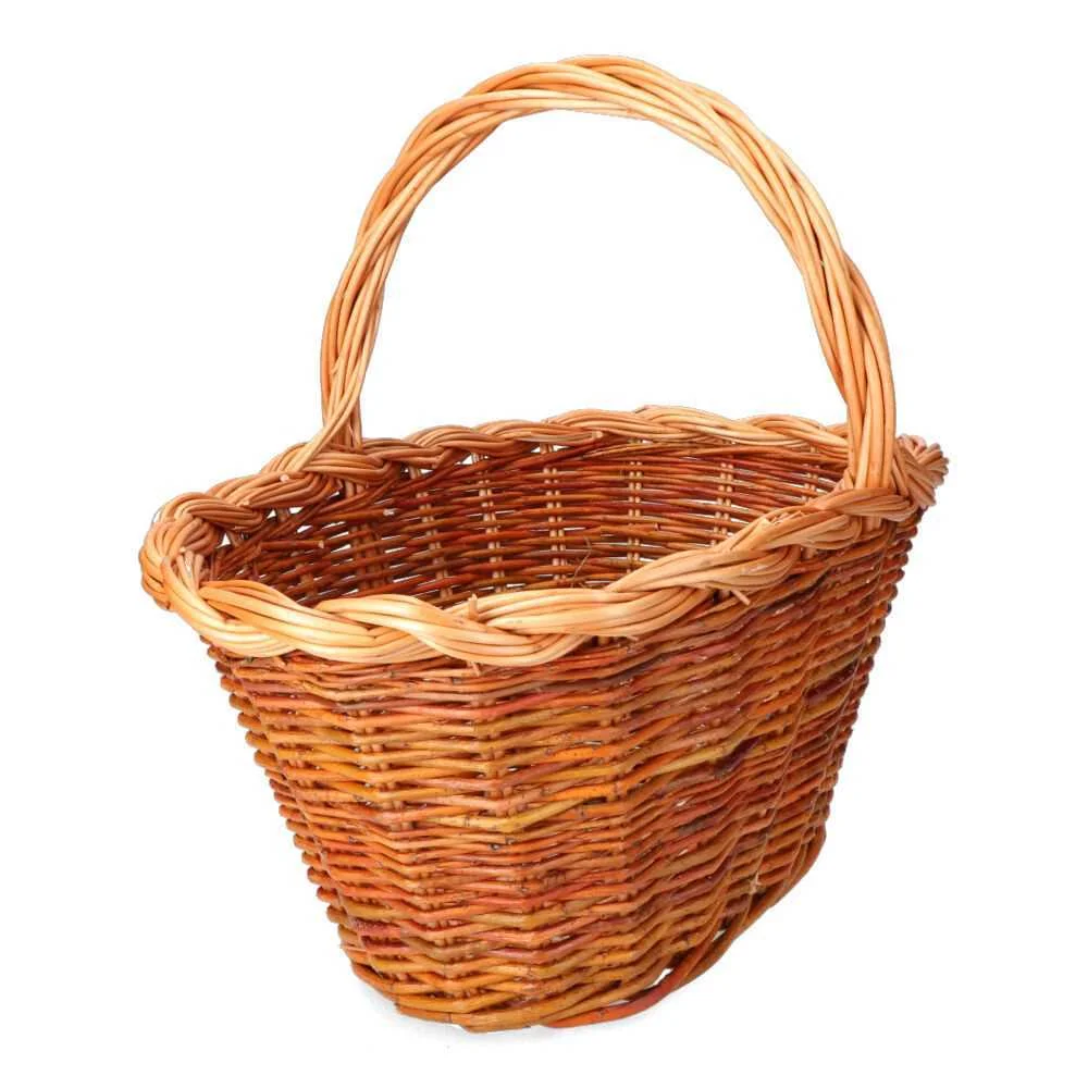 Cesto de verga 37x25x20cm altura con asa 34cm . &eacute; um acess&oacute;rio vers&aacute;til e encantador que combina a b