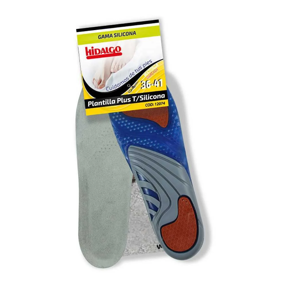 Palmilha para Cal&ccedil;ado Plus Silicone T: 36-41 Hidalgo