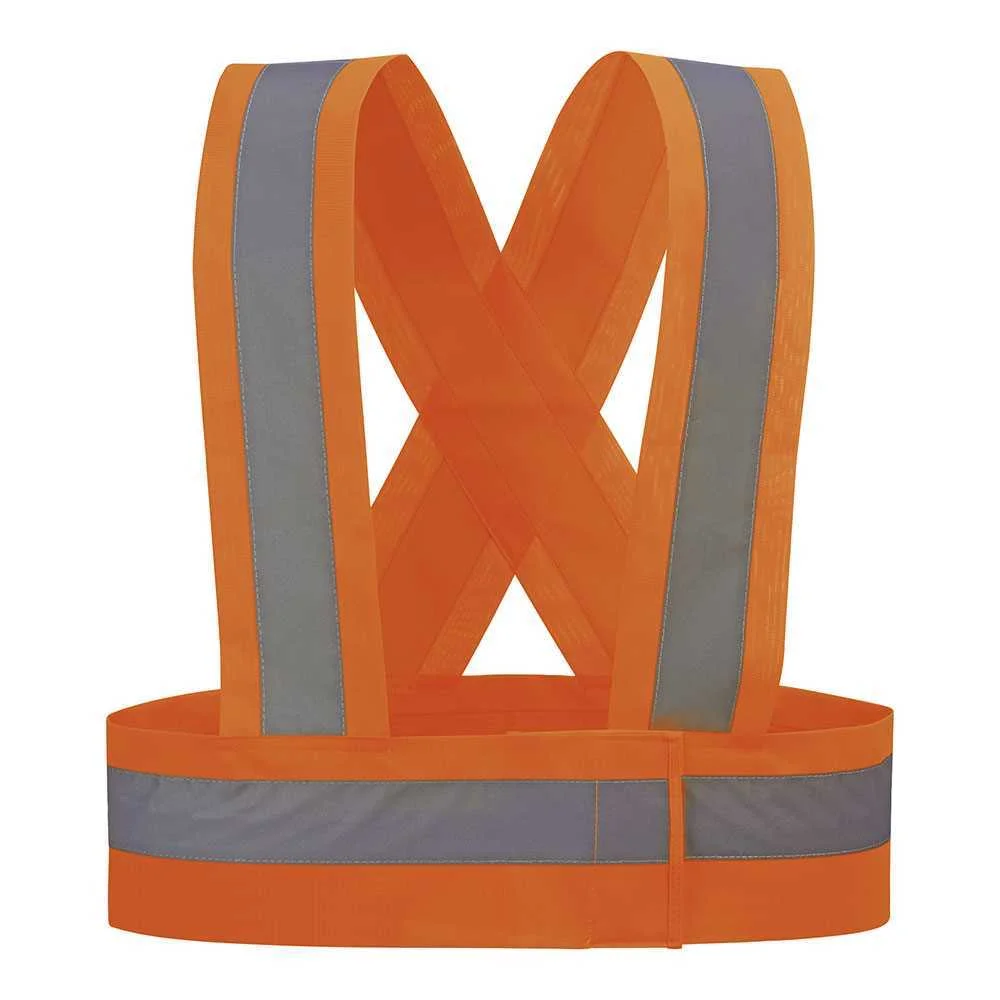 Al&ccedil;as de Alta Visibilidade Cor de Laranja Fluor Hvtora/Xl Juba