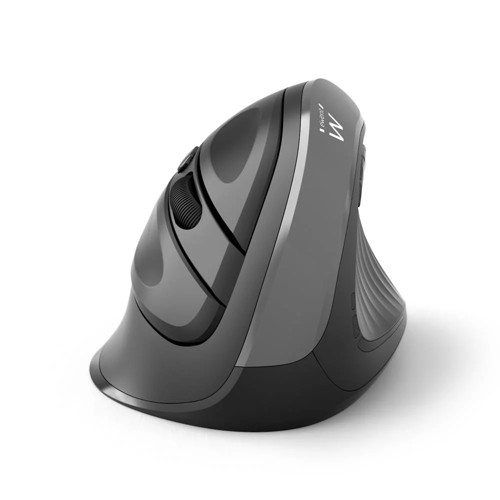 Ewent Rato Wireless Vertical Ergonomico 2400dpi 6 Buttons Usb Black