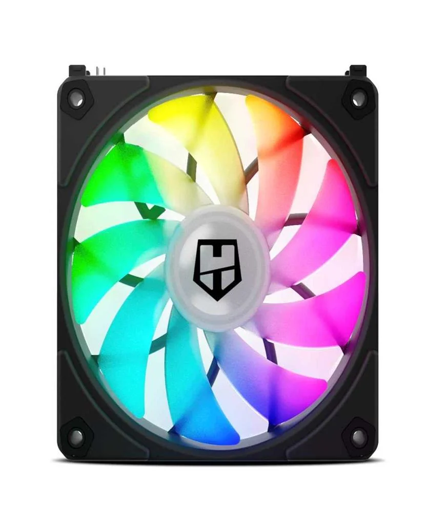 Ventilador Nox Hummer Easylink Argb Negro