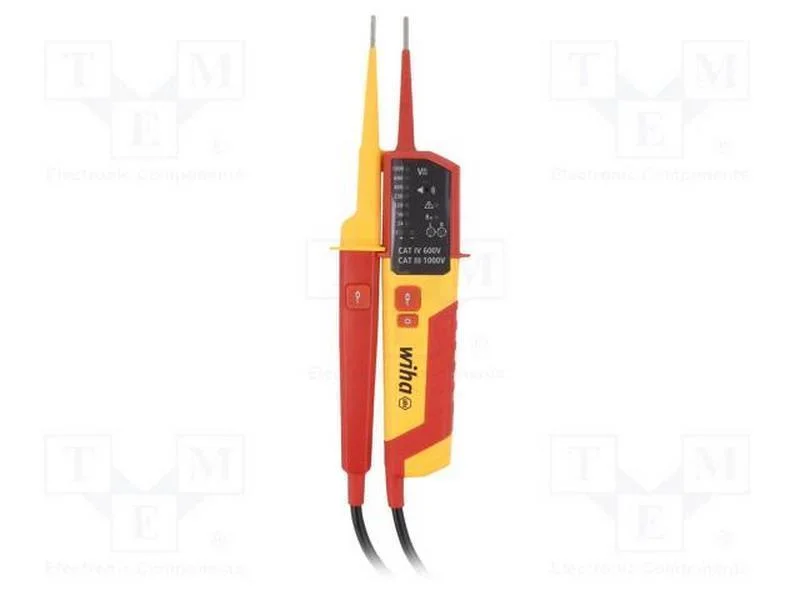 Verificador: El&eacute;tricos, Led, 170&divide;1000vac, Vac: 12&divide;1000v, 0o&divide;500ko
