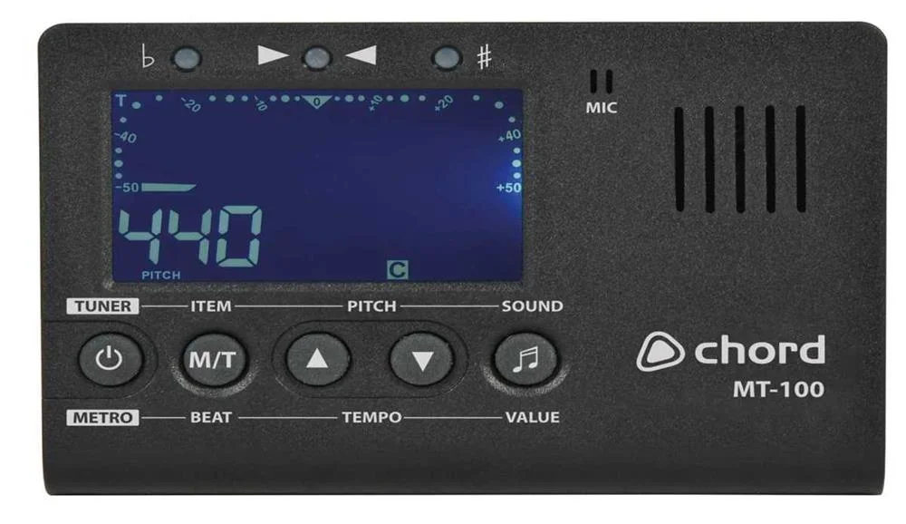 Afinador Metro Mt-100 + Gerador de Pitch