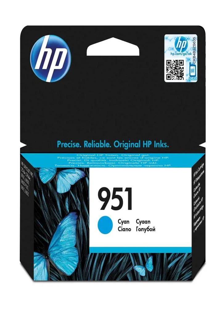 Tinteiro de Tinta Original Hp 951 Ciano 