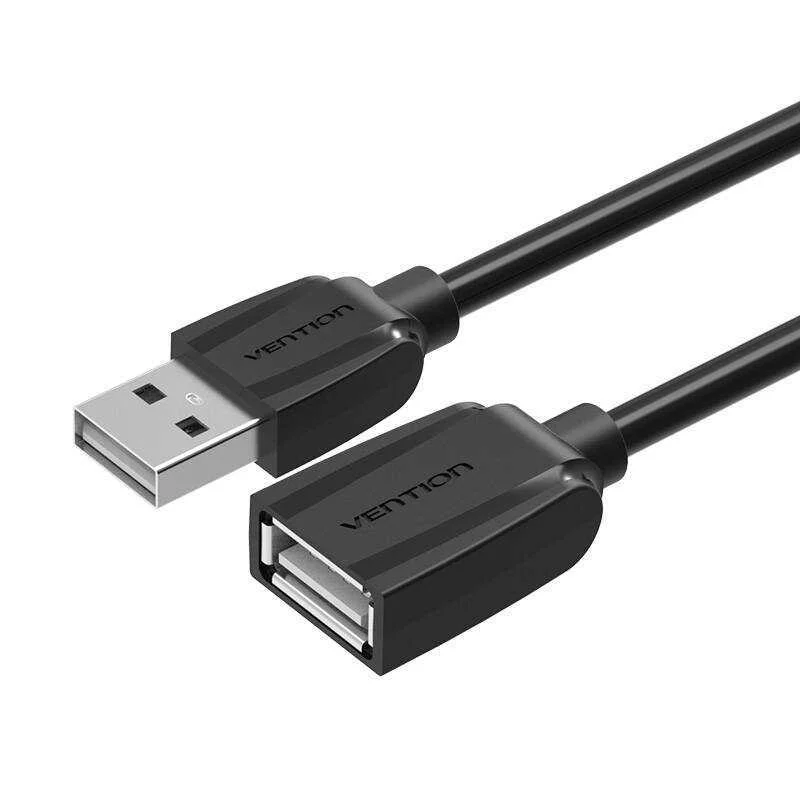 Cabo Extens&atilde;o USB 2.0 Vention VAS-A44-B200 2m