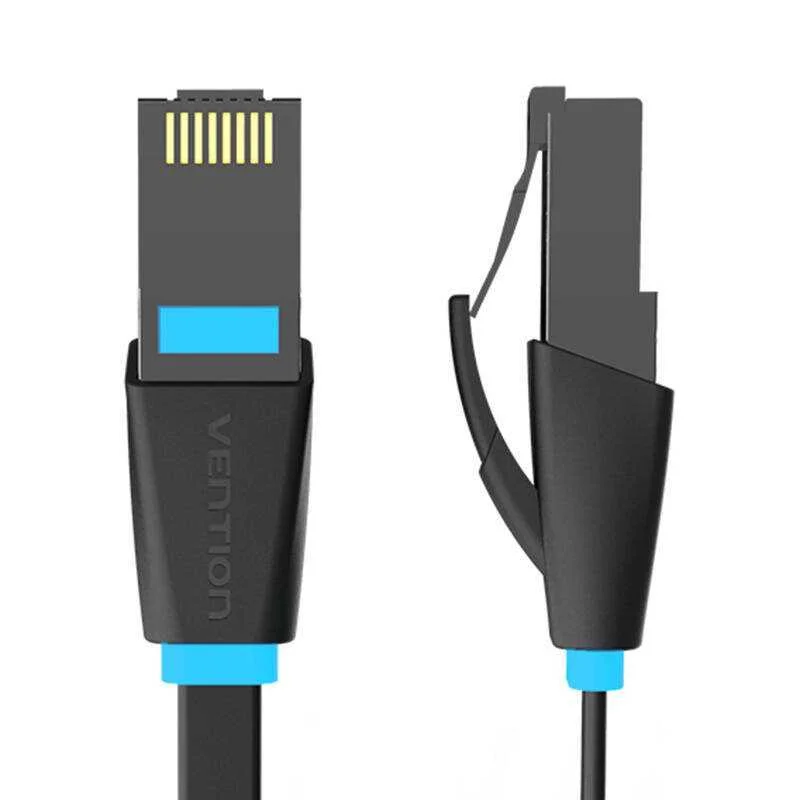 Flat Utp Category 6 Network Cable Vention Ibjbi 3m Black