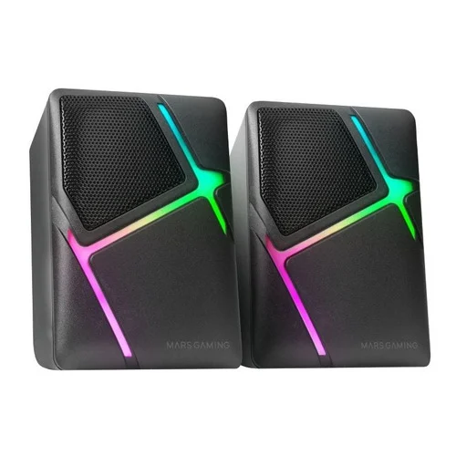 Altavoces Mars Gaming Ms-H/ 10w/ 2.0/ Negro