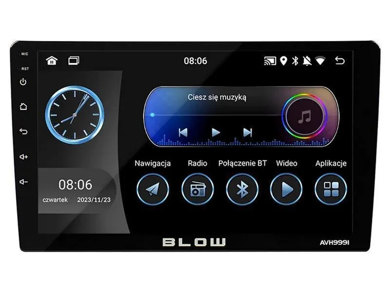 Auto R&aacute;dio 1din 9" Avh-9991 Android/Wifi/Gps/Carplay - Blow