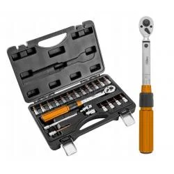 Neo Tools 1/4  Bi-Directional Torque Wrench  5-25nm  Set Of 21 Pcs.