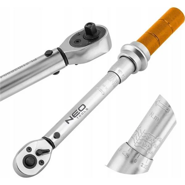 Chave de Torque de 1/4". 5-25 Nm