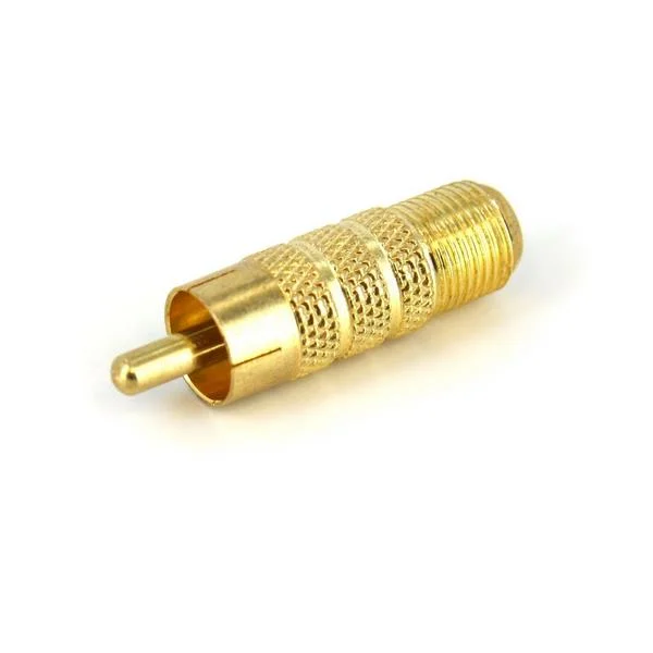 Adaptador Rca Coaxial Tipo F