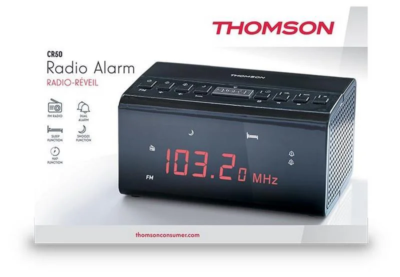 R&aacute;dio Thomson Cr50 Preto 