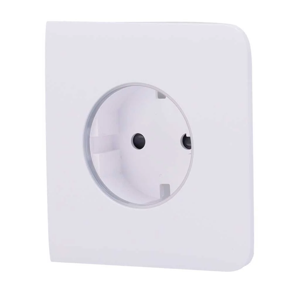 Cobertura Lateral para Ficha Inteligente Tipo F - Compat&iacute;vel com Aj-Outletcore-Smart - Indicador Led