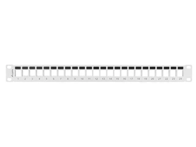 Patch Panel Lanberg 24 Puertos 1u Rack 19 para Mo.