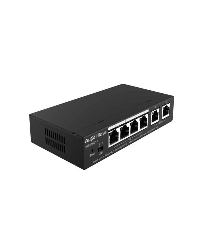 Switch Ruijie Reyee Rg-Es206gc-P 5-Port 10/100 Mb.