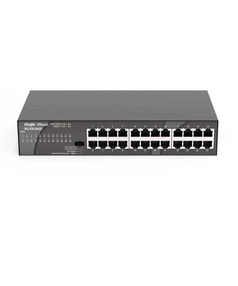 Switch Ruijie Reyee Rg-Es124gd 5-Port 10/100 Mbps.