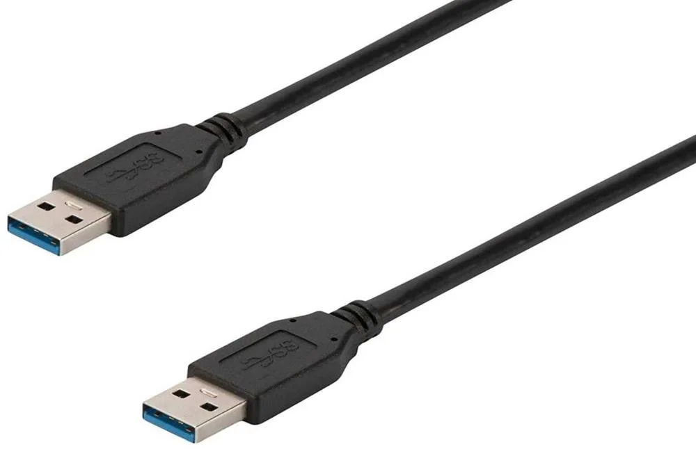 Cabo Ewent Ec1021 Usb 3.0 Type a Macho > Type a Macho 1m Preto