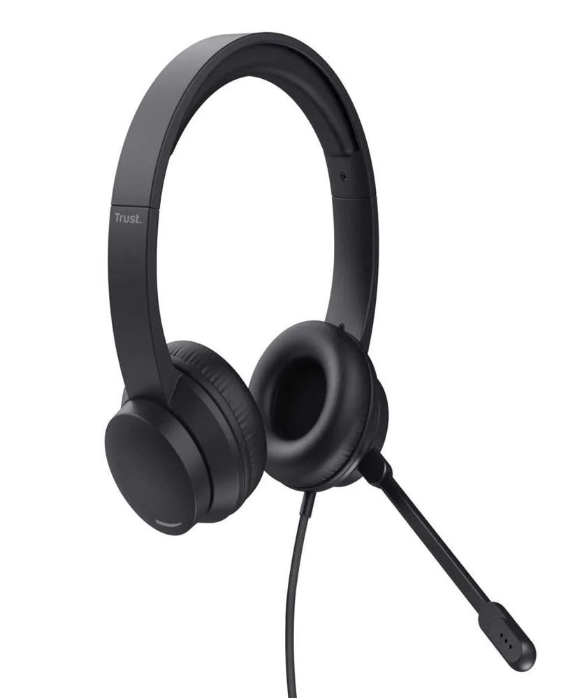 Auriculares Trust Hs-201 Usb/ Con Micr&oacute;fono/ Usb/.