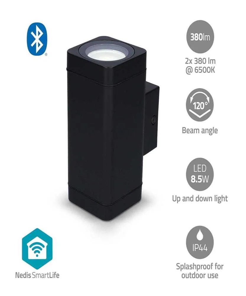 Luz Exterior Smartlife  760 Lm  Bluetooth  8.5 W .