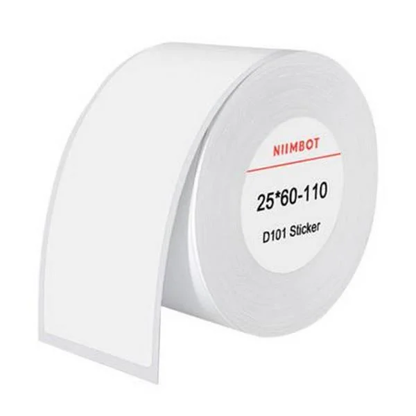 Etiquetas T&eacute;rmicas Adesivos Niimbot 110 Pcs Branco