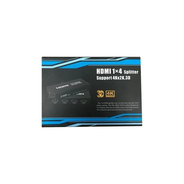 Repartidor Hdmi 4 Sa&iacute;das 4k, 2k E 3d