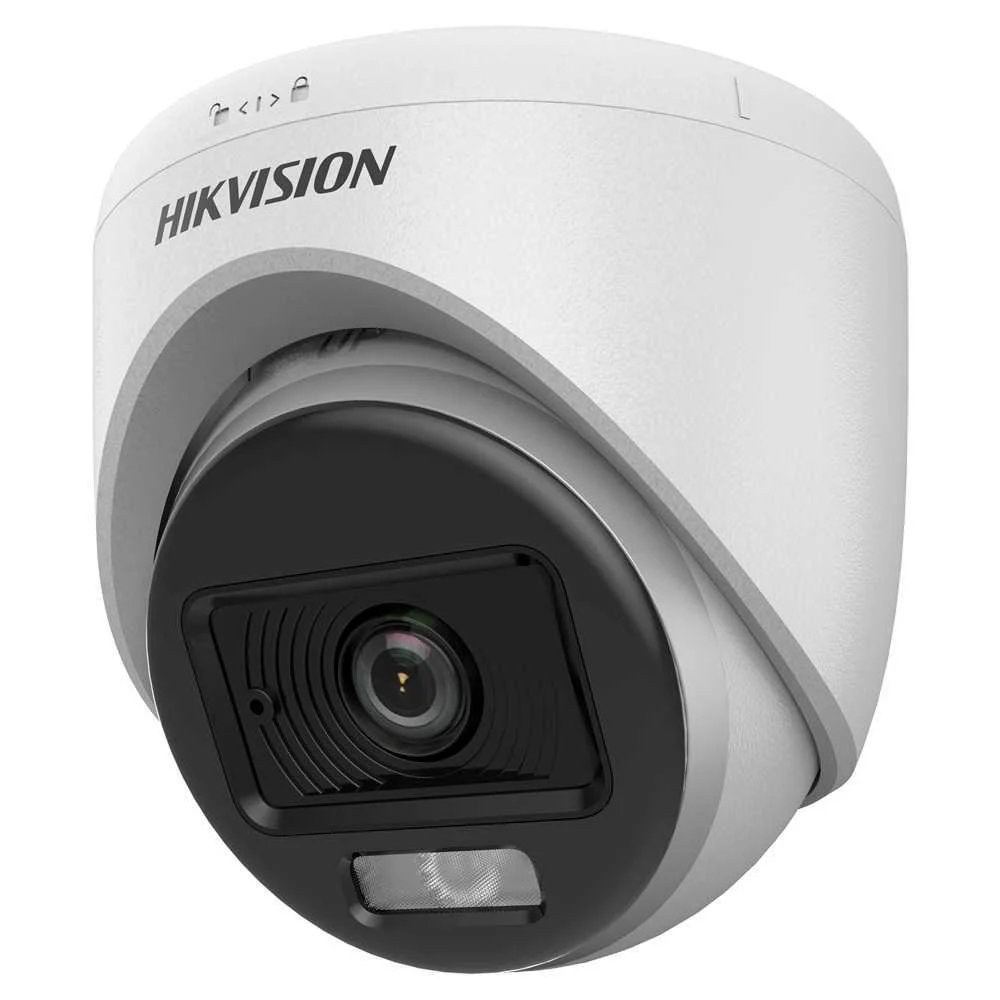 Hikvision - C&acirc;mara Dome 4en1 Gama Value - Resolu&ccedil;&atilde;o 1080p (1920x1080) - Objetiva 2.8 Mm  Gama de Lu