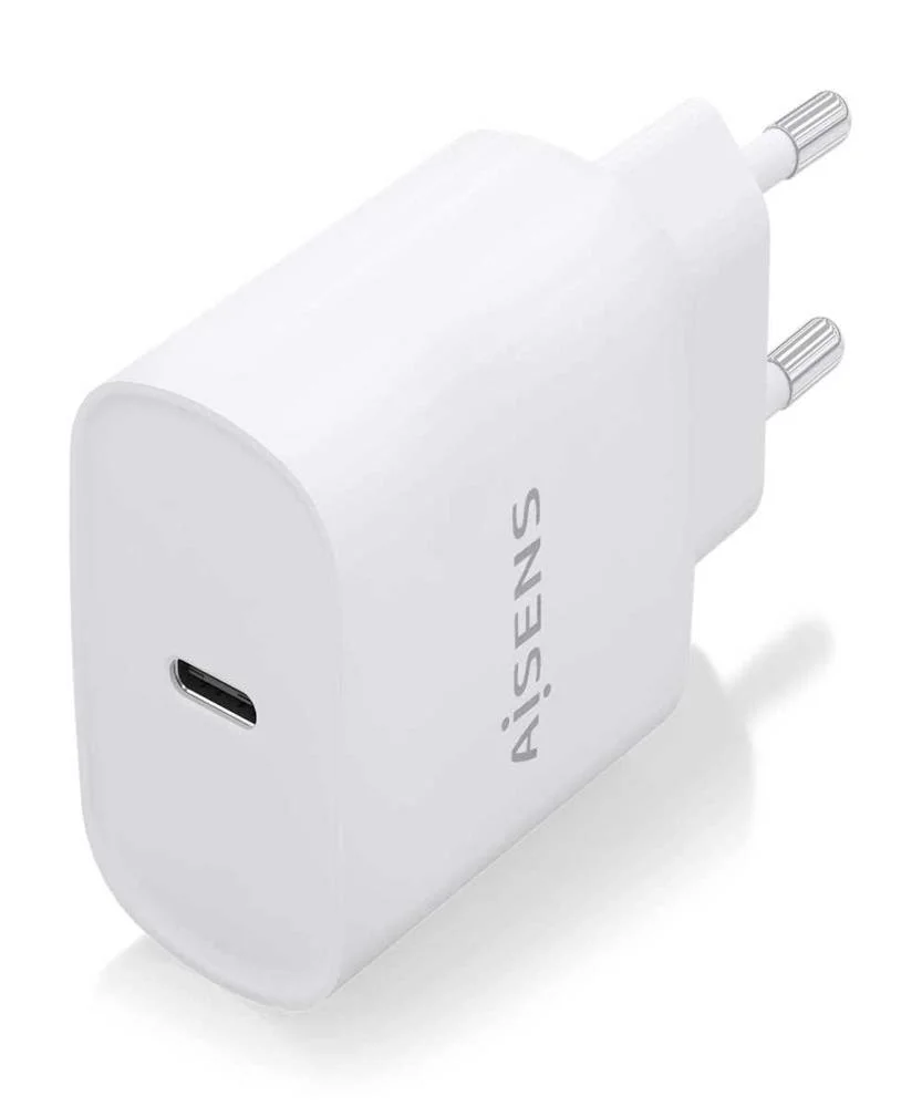 Cargador de Pared Aisens A110-0752/ 1xusb Tipo-C/.
