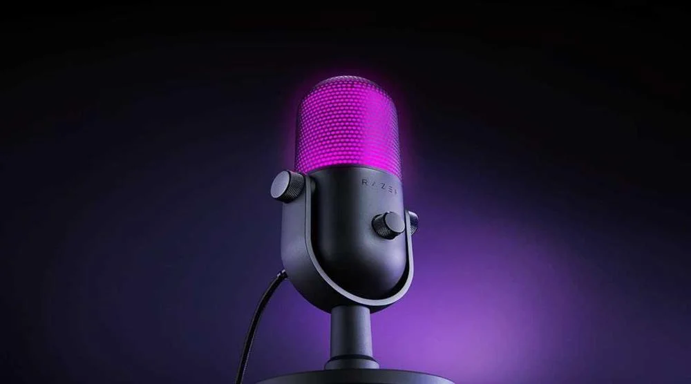 Razer Seiren V3 Chroma Negro Micr&oacute;fono para Table.