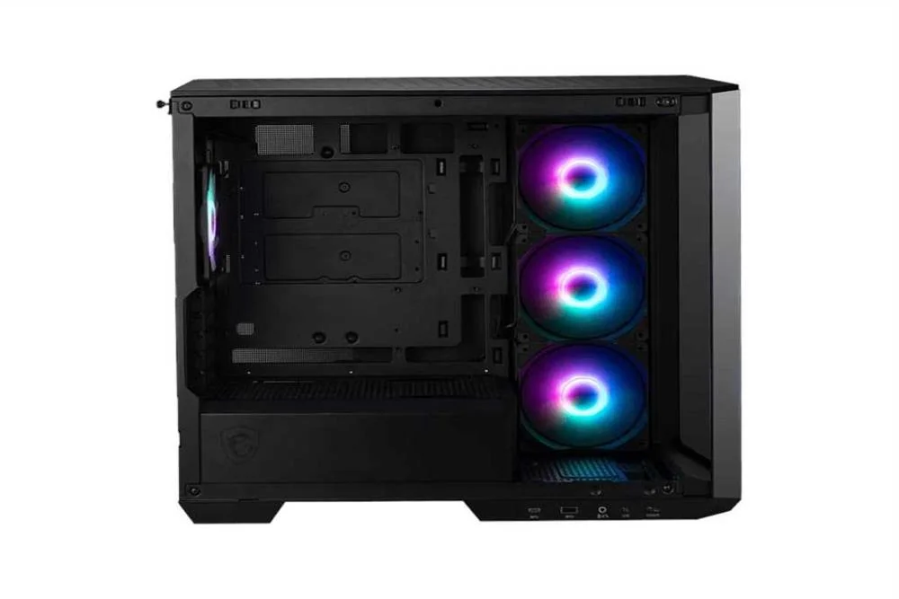 Caixa Semitorre Atx Msi Pano M100r Preto 