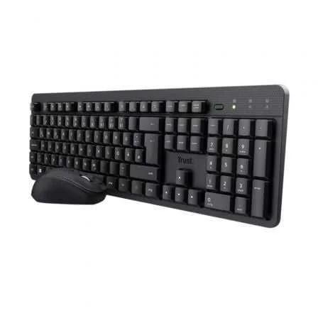 Teclado e Rato Inal&aacute;mbricos Trust Tkm-360