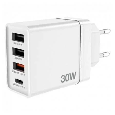 Cargador de Pared Verbatim Chr-30eu2/ 1xusb Tipo-.
