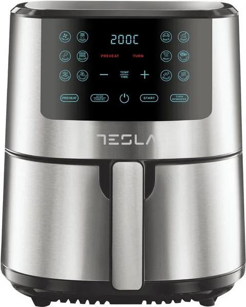 Fritadeira de Ar Sem &Oacute;leo Tesla Af501bx Prateado