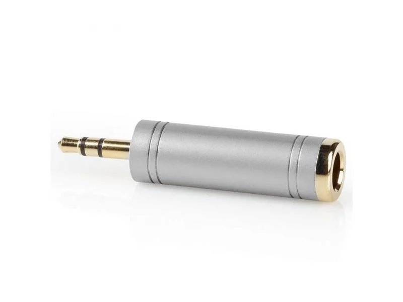 Ficha JACK 6.35 St (M) metal com protector