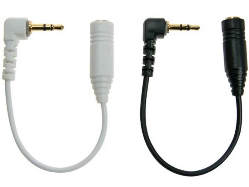 Adaptador 2.5 macho para 3.5 femea stereo com cabo