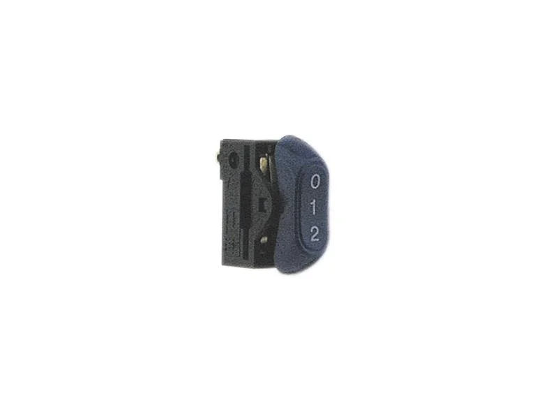Interruptor Unipolar 3 Posicoes Preto 250V 10A