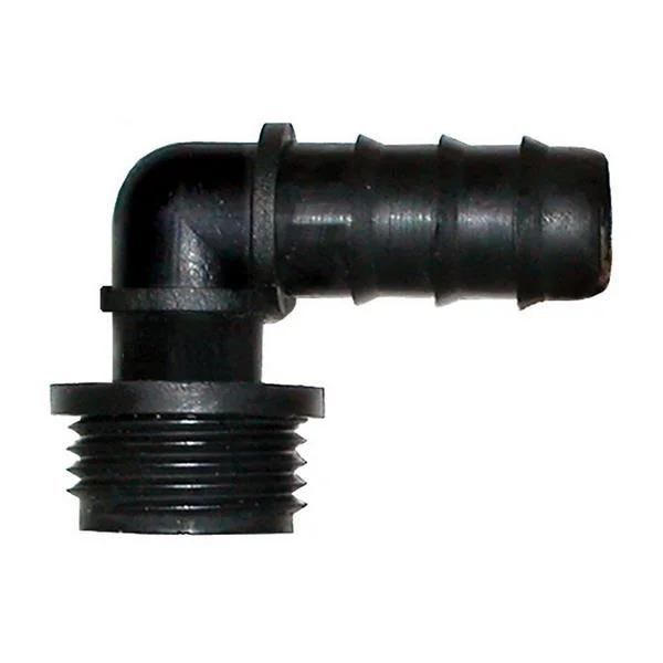 Cotovelo Misto Tubo 16mm a Rosca Macho 1/2" a Tubo