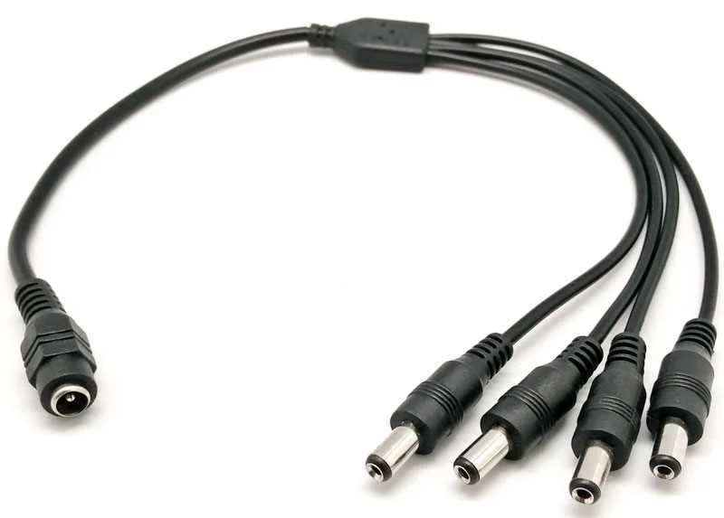 Cabo de Alimenta&ccedil;&atilde;o El&eacute;ctrica 1x4, 5,5x2,1mm