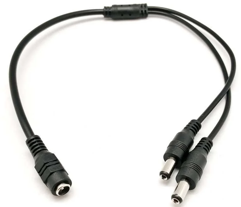 Cabo de Alimenta&ccedil;&atilde;o El&eacute;ctrica 1x2, 5,5x2,1mm