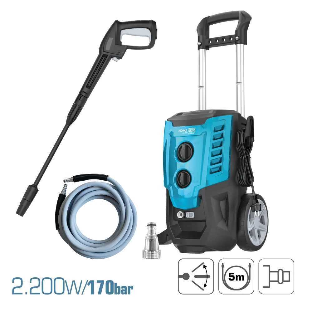 M&aacute;quina de Lavar a Alta Press&atilde;o 2.200w Koma Tools