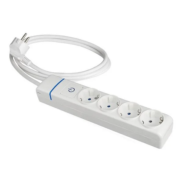 Extens&atilde;o com 4 Tomadas 2p+T. 16a 250v Solera