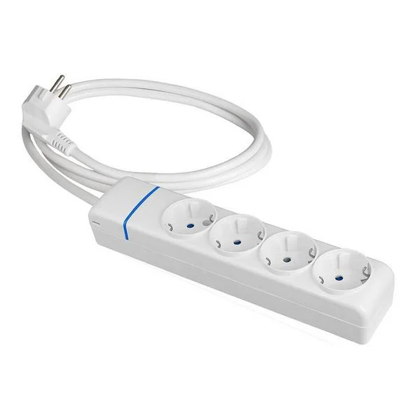 Extens&atilde;o com 4 Tomadas 2p+T. 16a 250v Solera