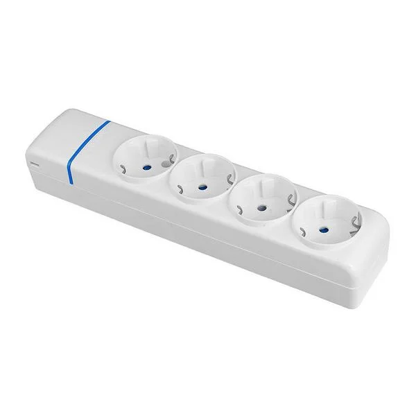 Extens&atilde;o com 4 Tomadas 2p+T. 16a 250v 8004p Solera