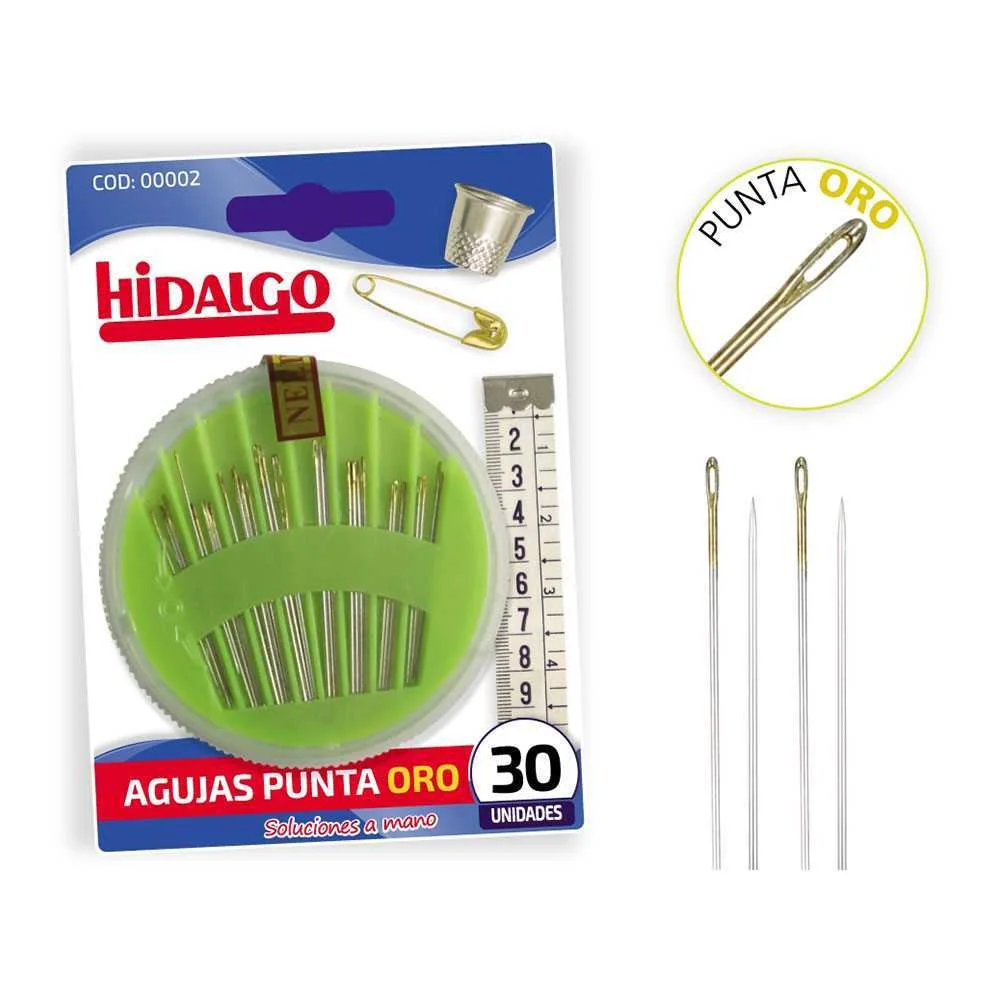Bl&iacute;ster 30 Agulhas Ponta Ouro Extra Hidalgo