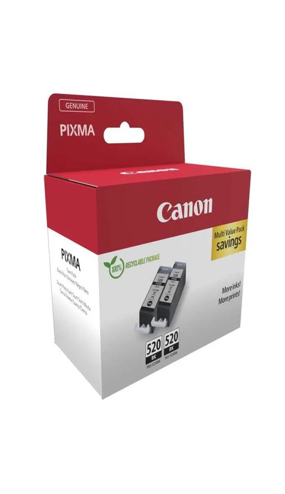 Canon Ink Cartridge 2932b019 Standard Capacity Pgi520 Black