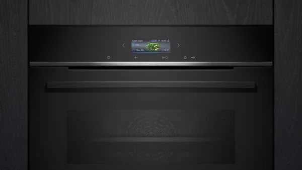 Forno Compacto de Encastre Iq700 Cb774g1b1 47l Preto - Siemens